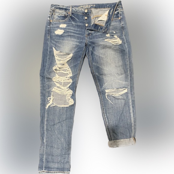 American Eagle Outfitters Denim - American Eagle Tomgirl Jeans / Size: 14